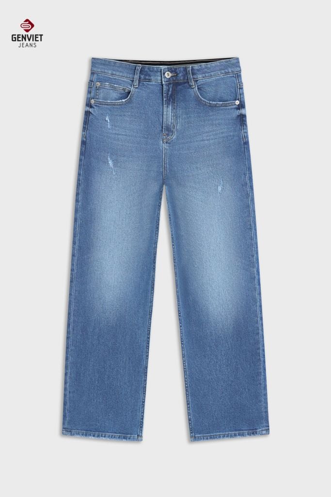 Quần Dài Jeans Nữ Ống Đứng TQ1209J08778