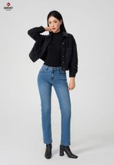 Quần Jeans Nữ Ống Đứng DQ109J8399