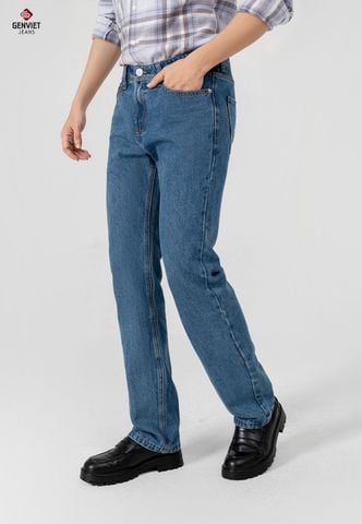 Quần Jeans Nam Ống Đứng D1109J8377