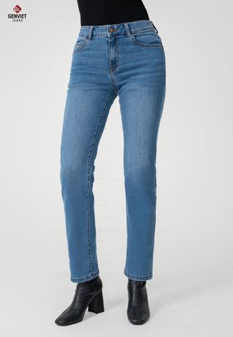 Quần Jeans Nữ Ống Đứng DQ109J8399