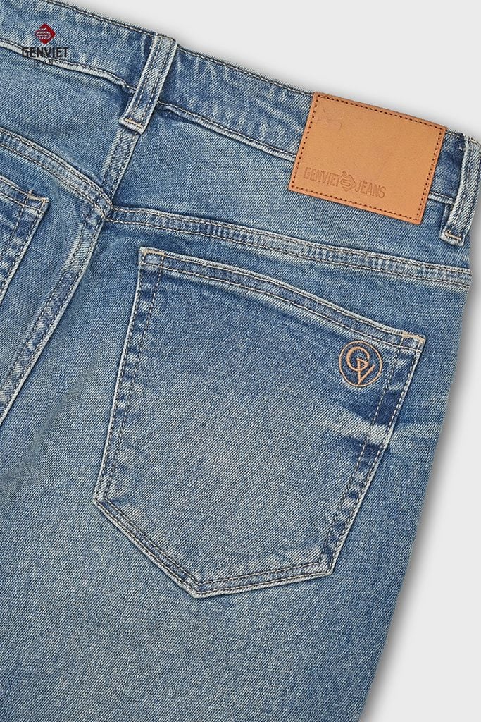 Quần Jeans Nam Ống Col Vừa TQ1103J08747