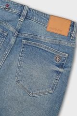 Quần Jeans Nam Ống Col Vừa TQ1103J08747