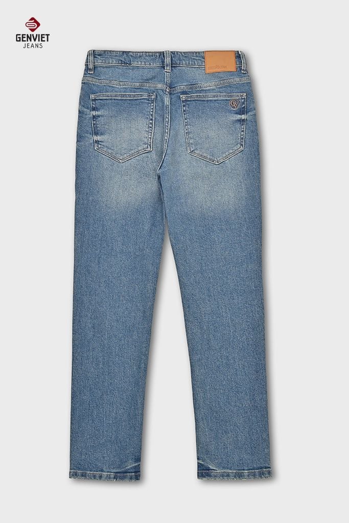 Quần Jeans Nam Ống Col Vừa TQ1103J08747
