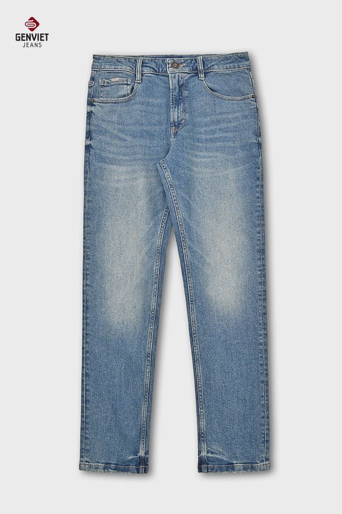 Quần Jeans Nam Ống Col Vừa TQ1103J08747