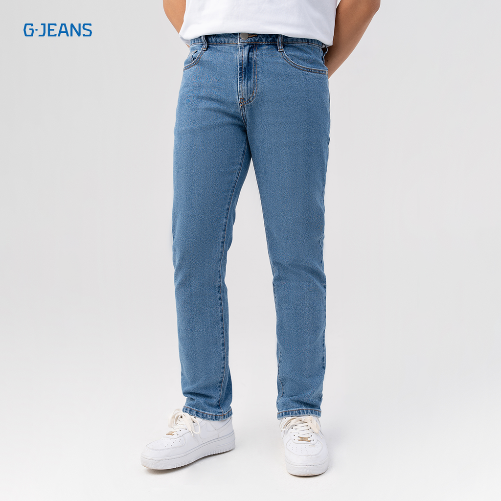 Quần Jeans Nam Ống Col Đứng DQ1108J08766