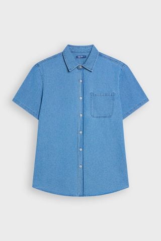 Áo Sơ mi Cộc Tay Jeans Nam S251.G.TA1123J09010