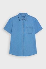 Áo Sơ mi Cộc Tay Jeans Nam S251.G.TA1123J09010