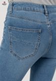  Quần Dài Nữ Jeans Ôm Co Giãn DQ103J8396 