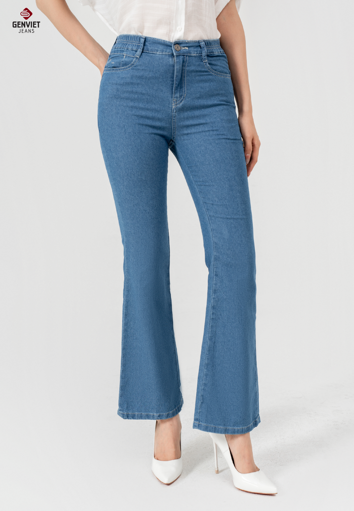 Quần Jeans Nữ Ống Vảy TQ110J8162