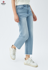 Quần Jeans Nữ Ống Đứng