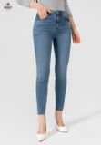  Quần Dài Nữ Jeans Ôm Co Giãn DQ103J8396 