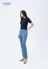 Quần Jeans Nữ Suông Vảy DQ1210J08783