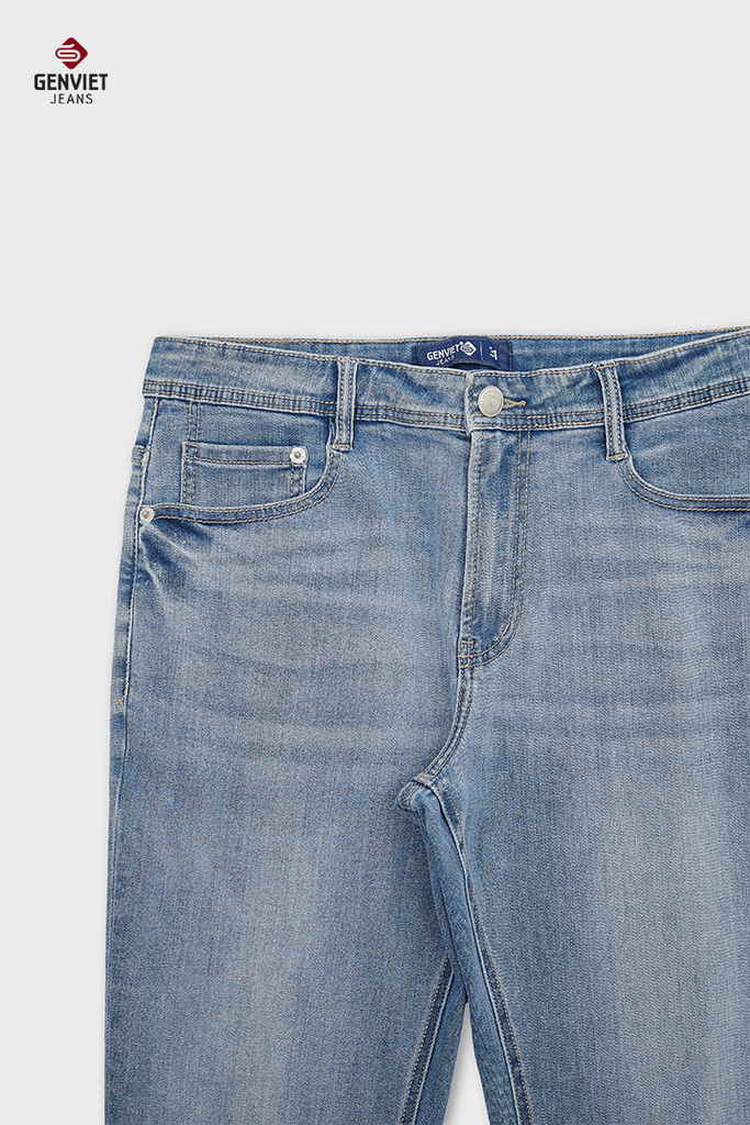 Quần Jeans Nam Ống Col Đứng TQ1108J08759
