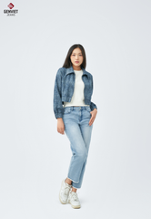 Quần Jeans Nữ Ống Đứng