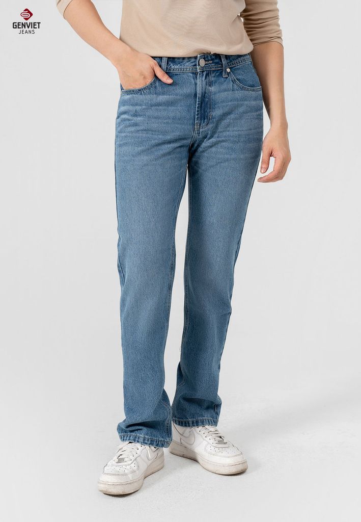 Quần Jeans Nam Ống Đứng D1109J8378