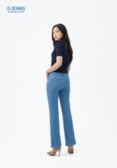 Quần Jeans Nữ Suông Vảy DQ1210J08783