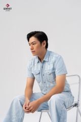 Áo Sơ Mi Jeans Cộc Tay Nam T3321J8568