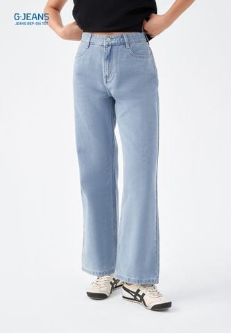 Quần Jeans Nữ Suông Vừa DQ1223J08734