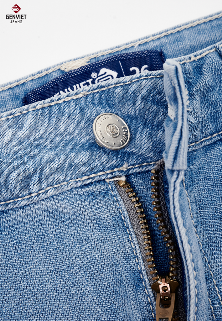 Quần Jeans Nữ Ống Đứng