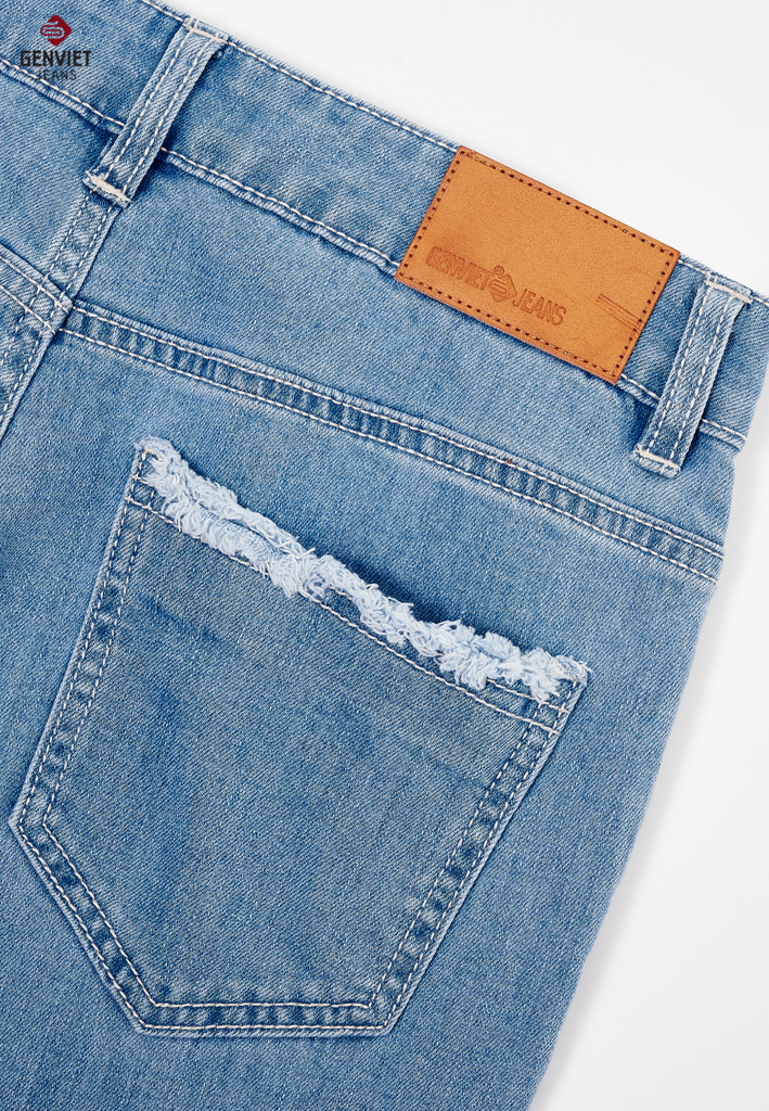 Quần Jeans Nữ Ống Đứng
