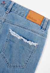Quần Jeans Nữ Ống Đứng