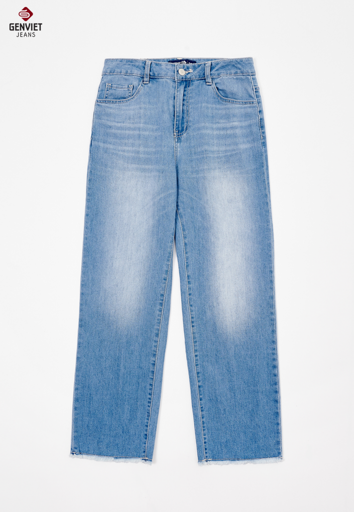 Quần Jeans Nữ Ống Đứng
