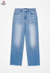 Quần Jeans Nữ Ống Đứng
