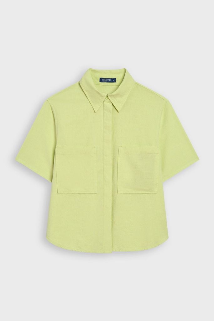 Áo Sơmi Cộc Tay Nữ Croptop TA2229C08955