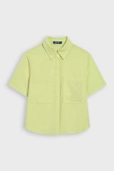 Áo Sơmi Cộc Tay Nữ Croptop TA2229C08955