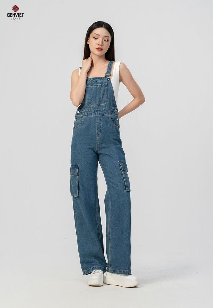Yếm Jeans Nữ TY124J8554