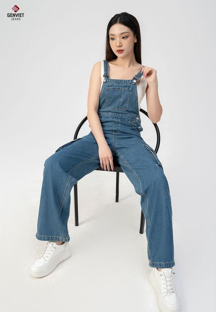 Yếm Jeans Nữ TY124J8554