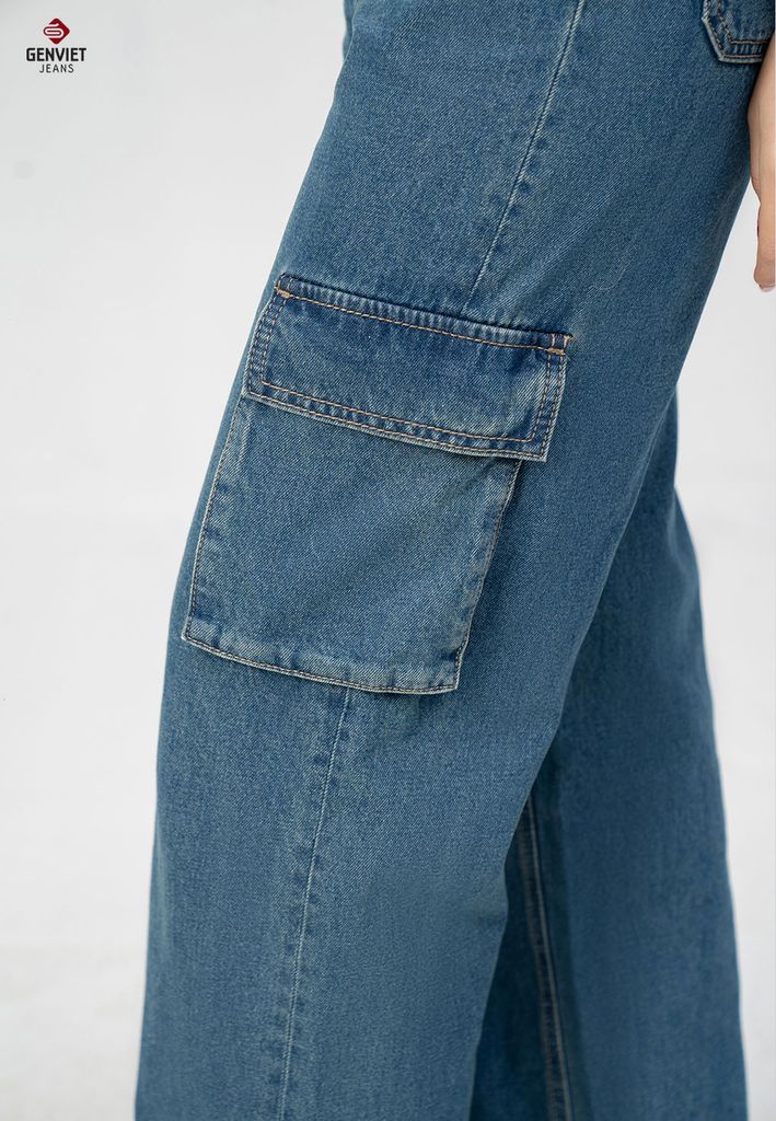 Yếm Jeans Nữ TY124J8554