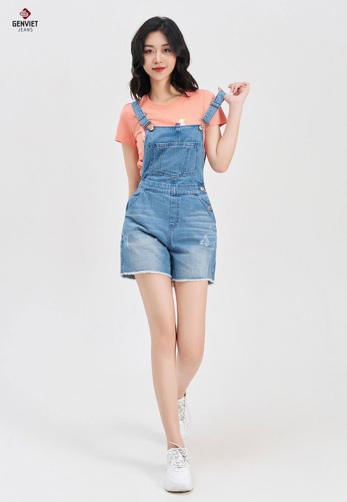 Yếm Jeans Nữ TY424J8184