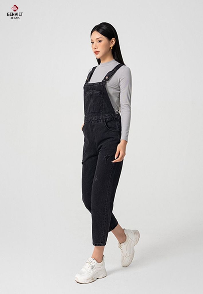 Yếm Jeans Nữ TY104J8416