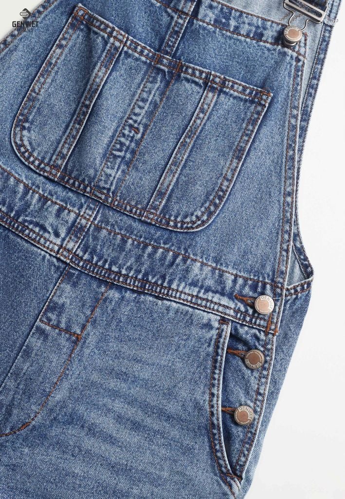 Yếm Jeans Nữ TY104J8252