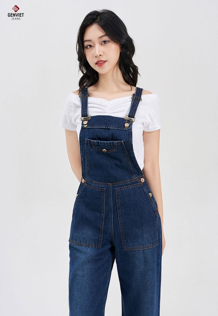 Yếm Jeans Nữ TY124J8183