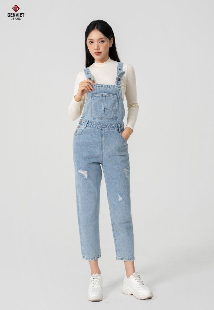 Yếm Jeans Nữ TY104J8416