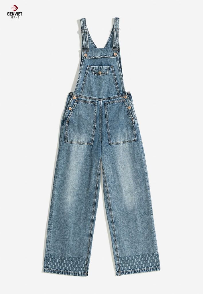 Yếm Jeans Nữ TY124J8183