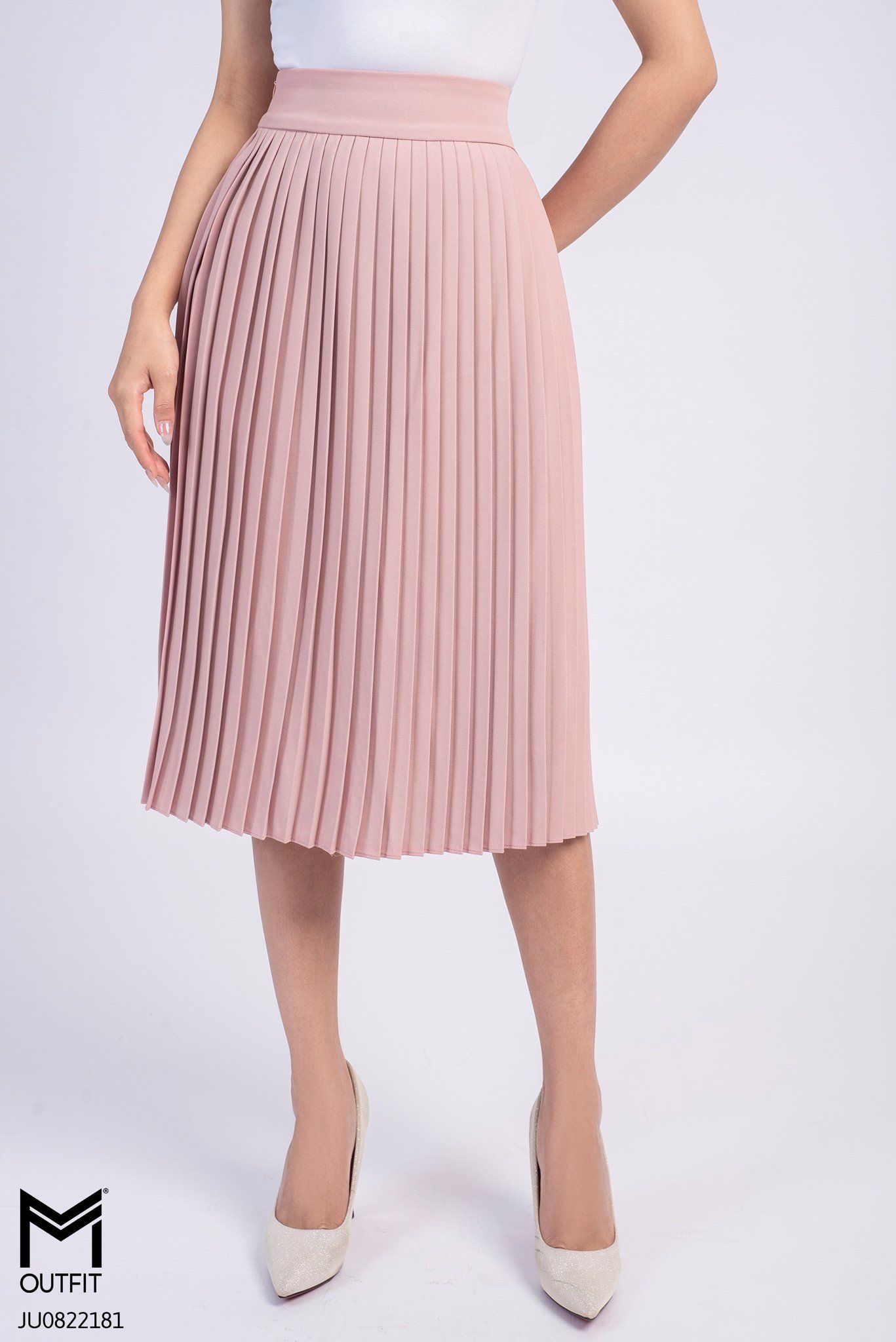 Chân Váy Dập Ly Màu Mới Emwear  MekongOn