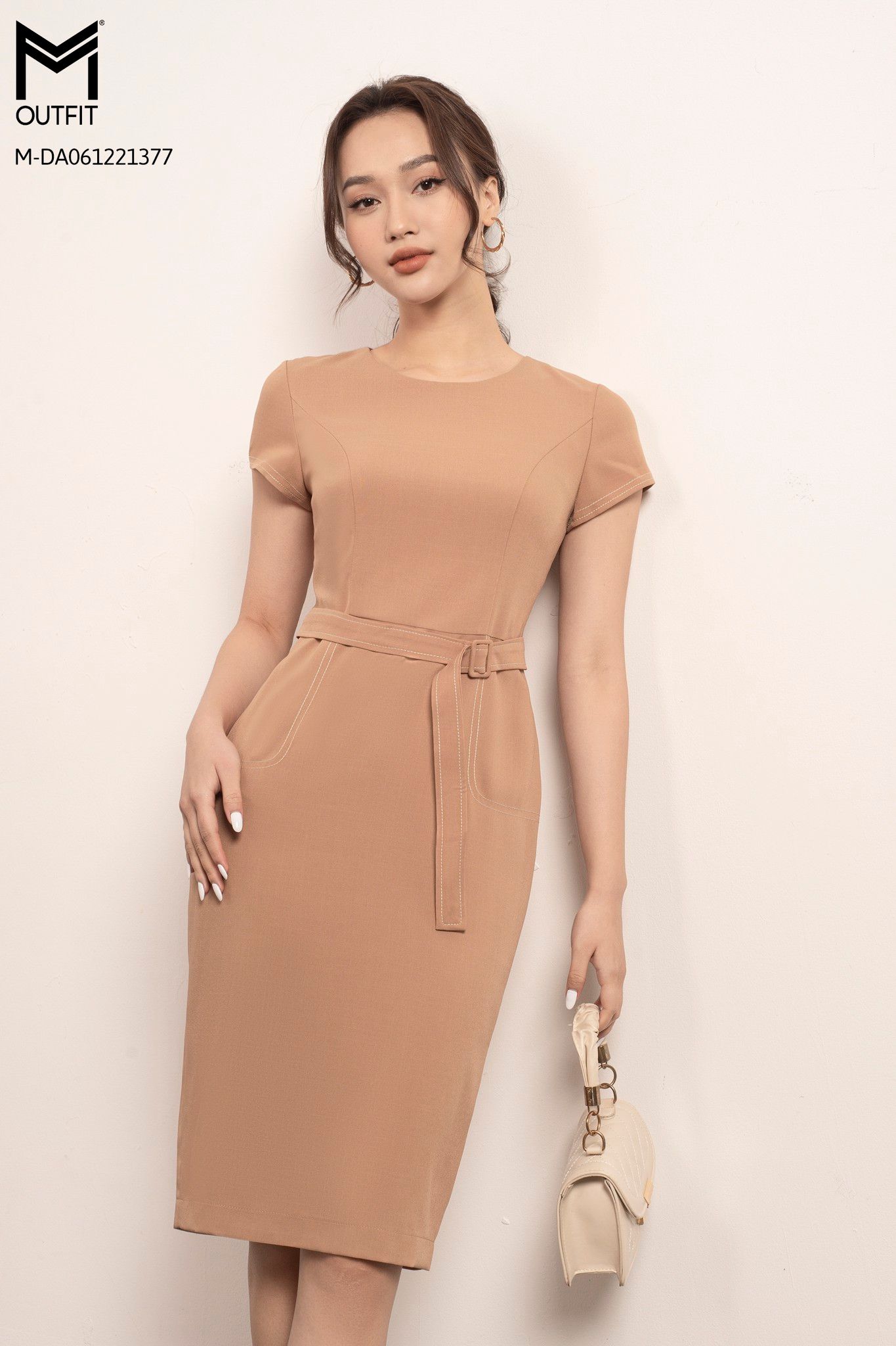 D00617 Đầm hoa tím tay hến MIU store #47 D00617 Đầm hoa tím tay hến MIU store