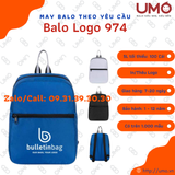  May Balo Theo Yêu Cầu - Balo Logo LB2B961 