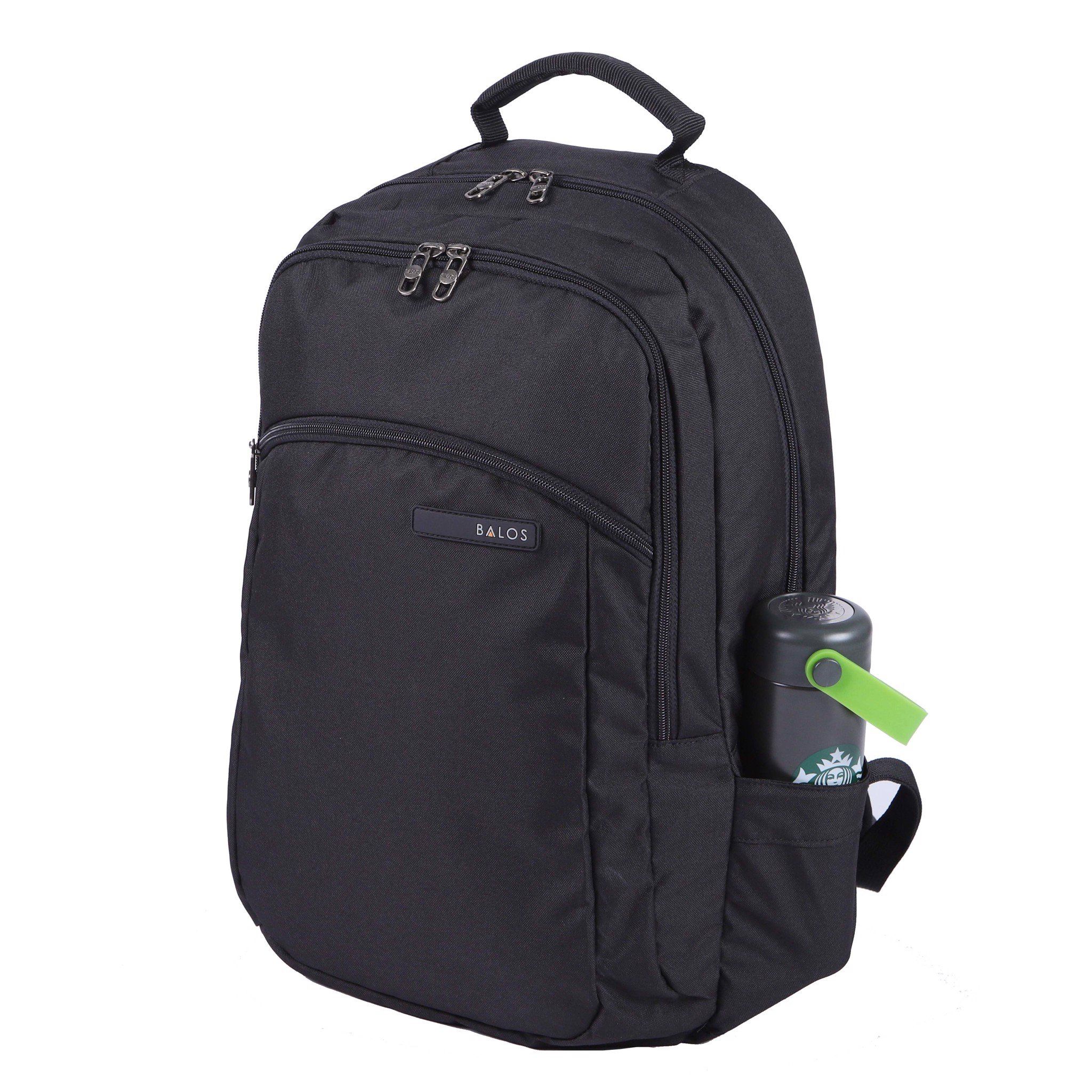  Balos WYNN BLACK Backpack - Balo Laptop 15.6 Inch 