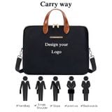  May Túi Đựng Laptop 13-15.6 Inch Chống Nước, Túi Đeo Vai, Cầm Tay Theo Yêu Cầu - TL2413 