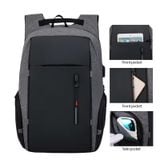  May Balo Laptop 15.6 Inch Chống Nước, Chất Liệu Nylon Polyester, Thời Trang, In Logo Theo Yêu Cầu - BL2416 