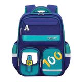  May Balo Học Sinh Phong Cách Anh Quốc, Dung Lượng Lớn, Bảo Vệ Cột Sống Theo Yêu Cầu - BL24109 