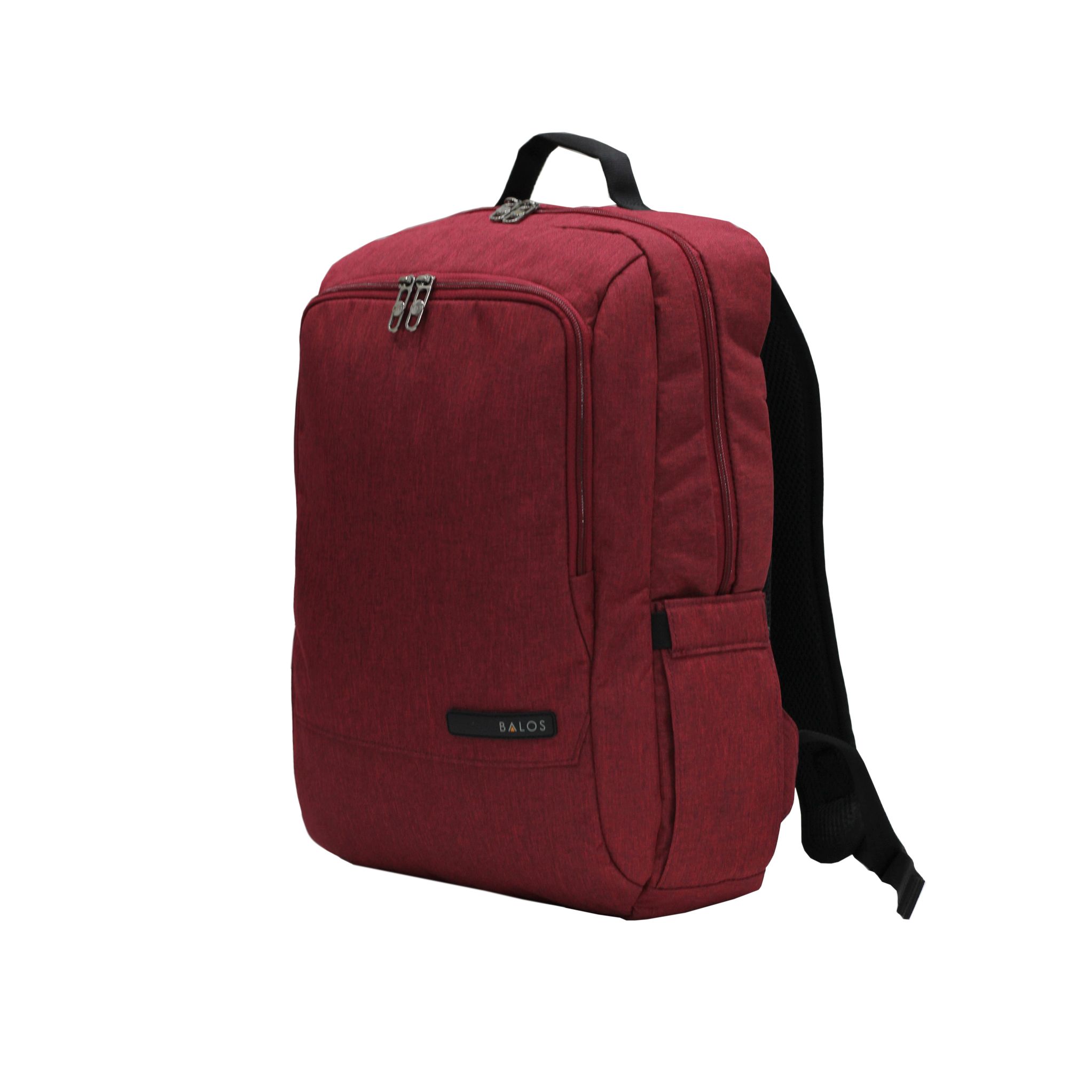  Balo Laptop Balos AMBER D.Red Đỏ Đô 