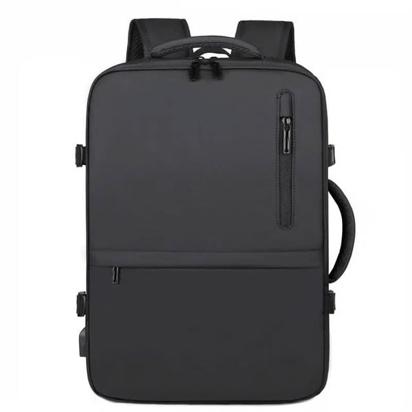  May Balo Laptop Văn Phòng - Chất Liệu Nylon Đen, Tùy Chỉnh Logo Theo Yêu Cầu - BL24173 