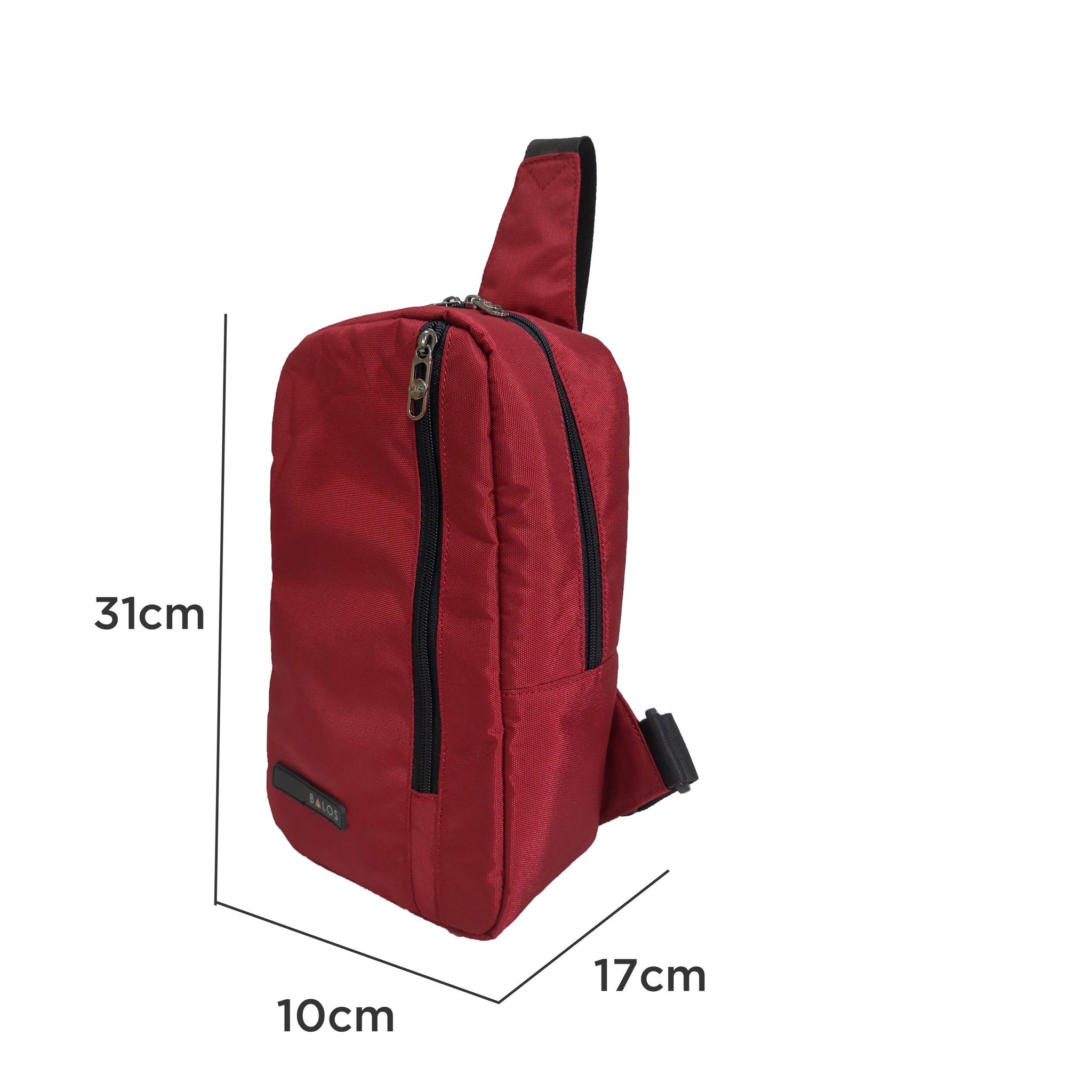  Balos ZEN SLING 5 D.Red - Balo chéo một quai 