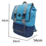  Balos SKY FLAP Blue/Navy Backpack - Balo Laptop thời trang 