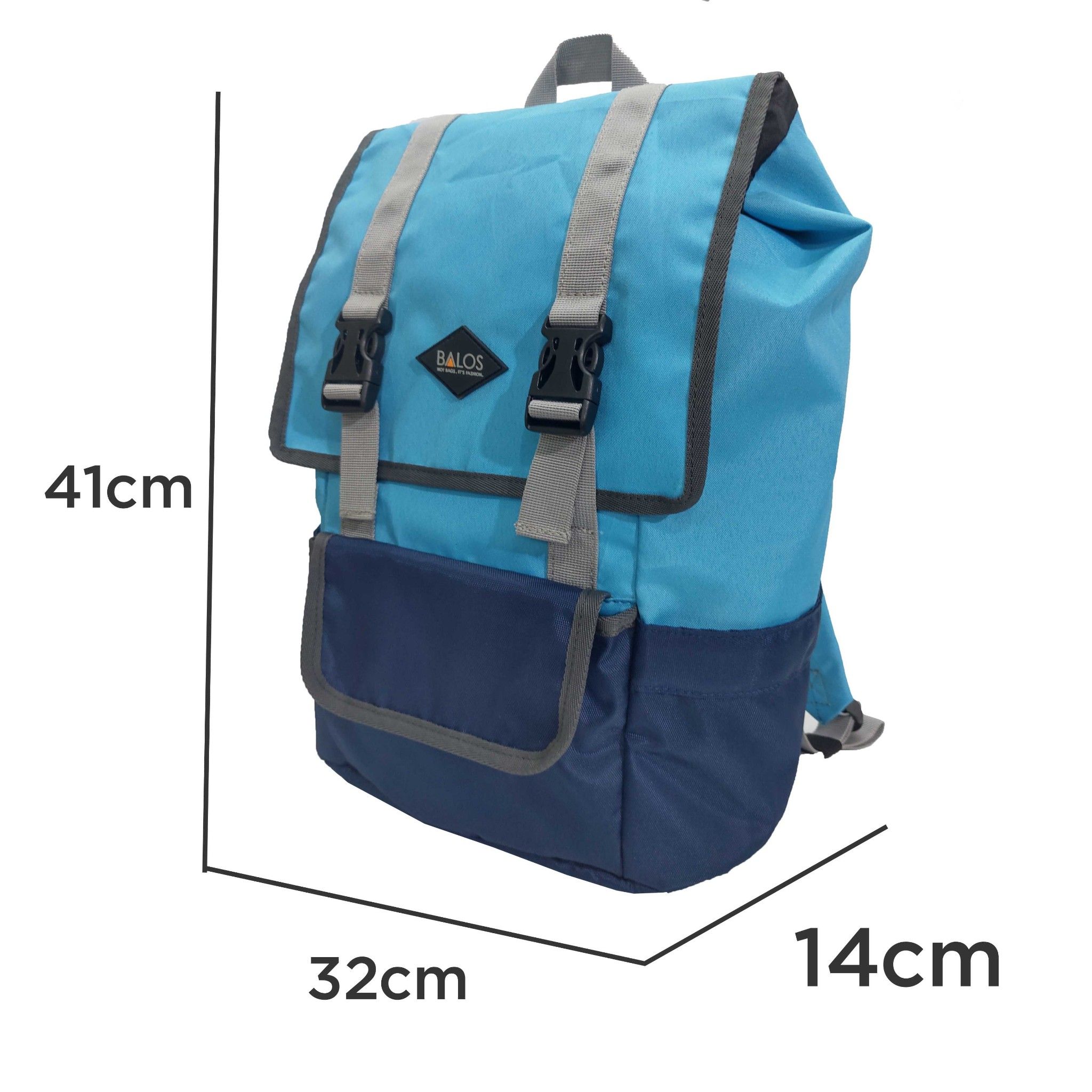  Balos SKY FLAP Blue/Navy Backpack - Balo Laptop thời trang 